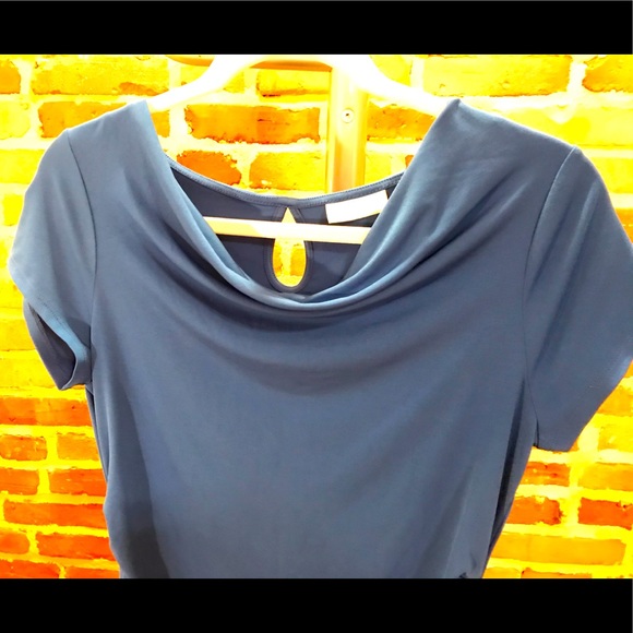 Drape Neck Blouse - Picture 2 of 5